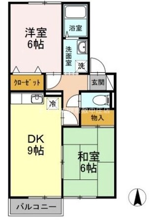 メゾン・エスポワール　B棟の物件間取画像